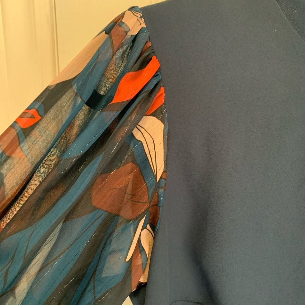 Forest Lily,Long Sleeve Dress puffy Sleeves,size XS,modern,chic,a line - Picture 4 of 6